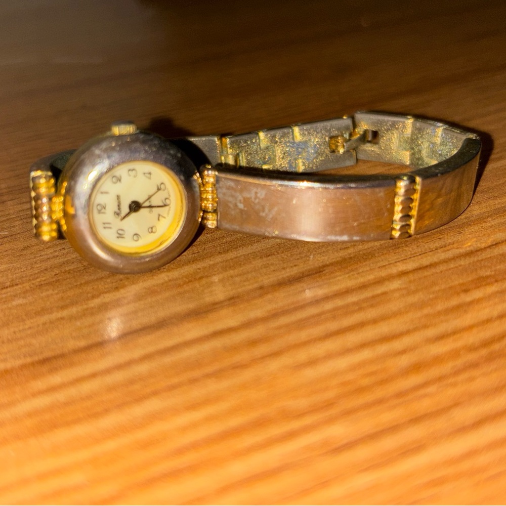 Chic Gold and Silver Women's Watch